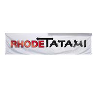 Bannière Rhode Tatami Blanc 300 x 80 cm