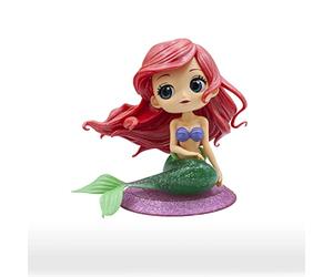 Banpresto - Qposket - Disney Princesses - La petite sirène - Figurine de collection Ariel Glitter Line (scintillante) 10cm - BP17861P