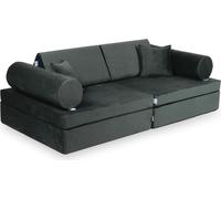 Banque de jeux Montessori Comfort - Velours Graphite