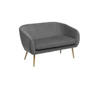 Banquette 2 places Solaro gris