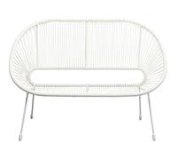 Banquette Acapulco Mono blanche Kare Design