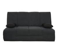 Banquette Clic-Clac 130 VIRGINIA coton pacifico - matelas latex Dunlopillo 130x190 cm - Marron Marron G