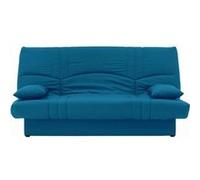 Banquette clic clac 3 places Tissu canard Style Contemporain L 190 P92 cm DREAM Bl Bleu G