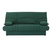 Banquette clic clac 3 places tissu foret Style contemporain L 190 P 92 cm DREAM Ve Vert G