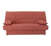 Banquette clic clac 3 places tissu Terracotta Style contemporain L 190 P 92 cm DREAM Autre G