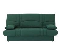 Banquette clic clac 3 places - tissu Vert foret - Style contemporain - L 190 x P 92 cm - DREAM vert G