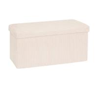 Banquette Coffre Pliable Arum 76cm Ivoire