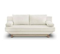 Banquette con ible 3 places TEIJO Tissu bouclette Coffre de rangement L187 P91 H82 Multicolore G