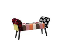 Banquette Design Patchwork "Impérial" 102cm Multicolore