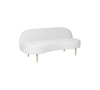 - Banquette en bouclette INSI - 2 Places - Blanc - Insi