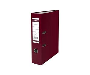 BANTEX 100551803 Lot de 20 classeurs à levier Bordeaux A4 5 cm