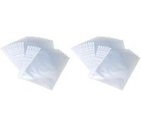 Bantex 400105682 Lot de 200 pochettes transparentes Format A4