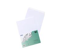 Bantex Lot de 50 enveloppes DIN B4 (35,3 x 25 cm) avec bande détachable, blanches