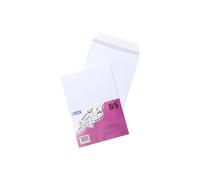 Bantex Lot de 50 enveloppes DIN B5 (25 x 17,6 cm) avec bande détachable, blanches