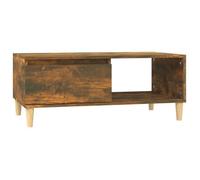 BAO Table basse Chêne fumé 90x50x36,5 cm Bois d'ingénierie - 7658797175031