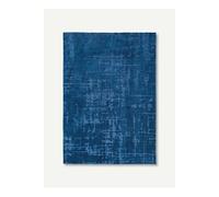 Baobab design - Tapis effet velours structuré - Bleu Suarez - 80 x 150 CM