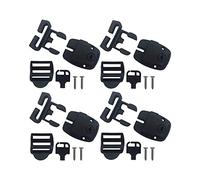 Baoblaze 4 Pièces Spa Cover Clips pour Verrouillage Sécurisé Du Couvercle de Spa Accessoires Robustes En Acier Faciles à Installer Adaptés pour Spa Bain à, 4 PIÈCES