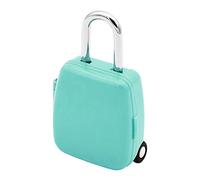 Baoblaze à Code Mini Serrure de Passe Trois Chiffres Sacoche Portable Créatif sans Clé Sécurité Bricolage Convient à Valises Armoires S, Vert