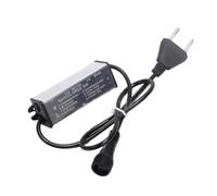 Baoblaze Adaptateur Éclairage Extérieur Alimentation Insérable Basse Tension Contrôleur LED 8 Programmes Mémoire Connexion Vissée, 5V, Boîtier Étanche Long, Prise Européenne