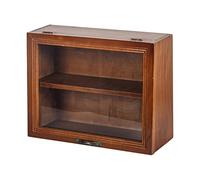 Baoblaze Armoire de Bureau avec Porte, 2 étagères, étagère pour Parfum,