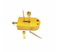 Baoblaze Assemblage Mouvement de Montre Porte- Support Spirale Station Pont Carré Socle Compact en Acier Inoxydable 304 et Laiton Adapté aux Horlogers Table d'Horloger Intervention Délicate
