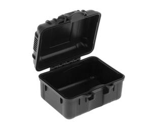 Baoblaze Boîte de Rangement Protectrice avec Coffret de Stockage D'Outils Organisateur Multifonction Résistant Aux Impacts Matériau PP Fonction Sécurit, 11 cm x 7.8 cm x 4.2 cm