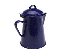 Baoblaze Bouilloire Kettle Théière Verseuse Émail Grande Capacité Poignée Confortable Versement Précis Convient Bureau Maison Extérieur Café, 0,8 L