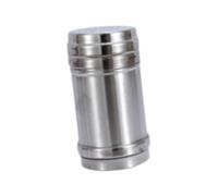 Baoblaze Bouteille Assaisonnement Inox Couvercle Pivotant Pot Épices Ajustable Hermétique Distributeur Poudre Sel Poivre Sucre Récipient Étanche Multifonction, M