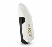 Baoblaze Bouteille de Vélo Aérodynamique Bouteille d'eau de Cyclisme Gourde Sport Bouchon Anti-poussière Forme Aéro Transport Facile Adaptée au Trajet, Blanc Élégant