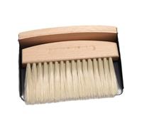 Baoblaze Brosse de Nettoyage Table Balayette Mini Ramasse-miettes Compact Bois Utilisation Polyvalente pour Ateliers Artisanat Bureau Maison, poils en nylon noir