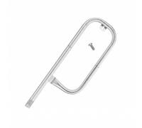 Baoblaze Brûleur de Barbecue à Extérieur Tube Inox pour Gril Pièce de Remplacement Compatible Q120 0 Q1200 Distribution Régulière de Chaleur Convient à Terrasse Camping