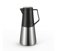 Baoblaze Carafe Isotherme Bouteille Thermique Pichet Thermique Verseuse Isolée avec Intérieur Acier 304 Bec Verseur Anti-goutte Poignée Ergonomique Adaptée aux, Array, Noir