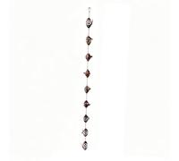 Baoblaze Chaîne de Pluie Métallique avec Spirale Abeille 190 cm | Gouttière Décorative à Effet Spirale pour Jardin et Patio, Dispositif d'Évacuation d'Eau pour Toiture, Avant-toits et Jardin