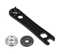 Baoblaze Clé pour Meuleuse rgots ride ombinée rou Acier Solide 39mm 15cm 5 en 1 Quatre Ergots Maintien Ferme Adaptée aux, style to 1