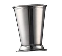 Baoblaze Cocktail Mug En Cuivre pour Cocktails Luxueux Tumbler Empilable Shatterproof Gobelet Julep Bar Accessoires Mug Boisson Froide Tendance Convenant, Argent