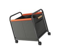 Baoblaze Coffre à Jouets avec roulettes, Grand bac de Rangement pour Organisateur de Jouets, Coffre à Jouets Amovible pour Salle de Jeux, Chambres d'enfants, Gris