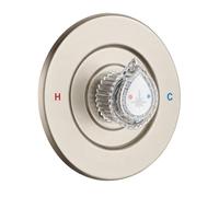 Baoblaze Comman Débit pour Plaque Ron Bouton à Factes pour Ouverture par Tirage Fermure par Poussée en Acier Inoxydable, Brossé