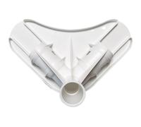 Baoblaze Connecteur d'angle pour Piscine Carrée Raccord Jonction Manchon Pièce de Rechange en Plastique Solide pour Liaison Angulaire et Verrouillage Sûr, Blanc