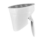 Baoblaze Drainage Pipe Floor Drain Insert Système D'Évacuation à Clapet Acier Inoxydable Installation Rapide et Protection Anti-odeur Adapté Po, 50 mm