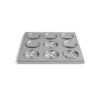 Baoblaze Enfant Plateau Jeu Décoration Maison Plateau Toe Style Contemporain Matériau Composite Rendu Clair Adapté pour Bureau Bibliothèque Console Cadeau, Gris, Gris