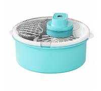 Baoblaze Eoreuse à Salade Électrique Égage Rapide Eoreuse à Salade à Râper Intégrée Amovible pr Préparation des Repas, Bleu