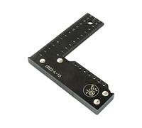 Baoblaze Équerre de Menuisier Règle D'Assemblage Règle D'Angle Droit Équerre En L Matériau Bois Robuste Marquage Clair Adaptée pour Menuiserie Assemblage de