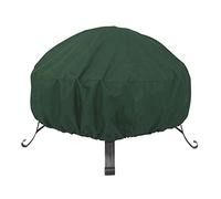 Baoblaze Fire Cover Protection Grill Enceinte Meuble Oxford Tissu Anti-poussière Ajustable Convient pour Patio Extérieur Fête Jardin Camping Barbec, Vert et Grand
