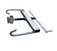 Baoblaze Fixateur d'Arceau de Serre Pince pour Tube d'Arceau Collier de Serrage Outil de Maintien Réparation de Conduite Acier Soudé Finition Gris Argenté, style to 1