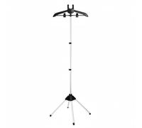 Baoblaze Garment Steamer Stand Support de Repassage Portant Vêtements Colonne Télescopique Trépied Solide Pliant avec Housse Thermique Matériau Aluminium, Noir, size to 1