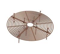 Baoblaze Grille de Protection Terreau Couverture Pot Plantes Fleurs Découpable Universelle Préserve Humidité Aération Installation Simple Adaptée Plantes, Café 30cm