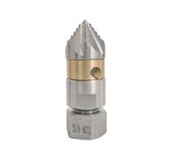 Baoblaze Nettoyeur Haute Pression Buse Rotative Débouche Canalisation Buse de Pression Embout de Nettoyage Construction Robuste Anti Haute Pression Convient, M22, Filetage Interne M22, 30L/Min