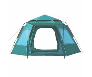 Baoblaze Outdoor Shelter Tente Hexagonale Abri Pavillon Auvent Toile Oxford Durcie en Fibre Étanchéité 1500 à 2000 Mm Abri Simple, Vert, Color to 4, Très Grande 280 280 160CM
