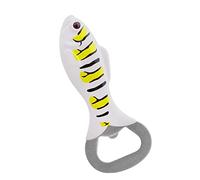 Baoblaze Ouvre-bouteille Créatif Poisson Accessoire Bar Inox Outil Décapsuleur Portable Adapté à Hommes Femmes Événements Famille Plages, une