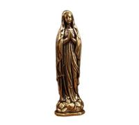 Baoblaze Petite statuette religieuse en laiton, figurine miniature, ornement pour pendaison crémaillère, 5.3 Cm X 1.5 Cm